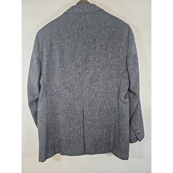 Vintage Hunt Valley Men's 42R Pure Wool Tweed Jacket Coat - Picture 4 of 9